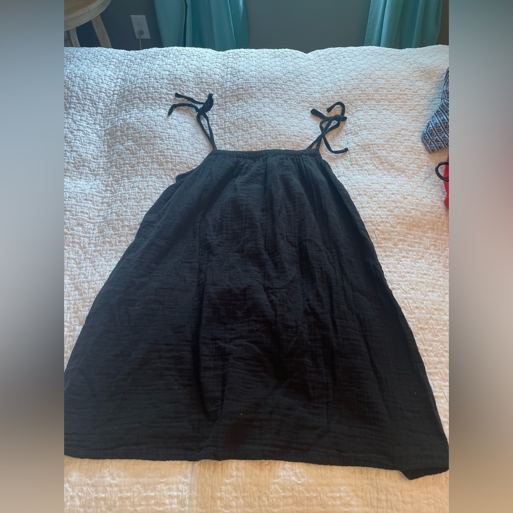 Old navy black cover up dress